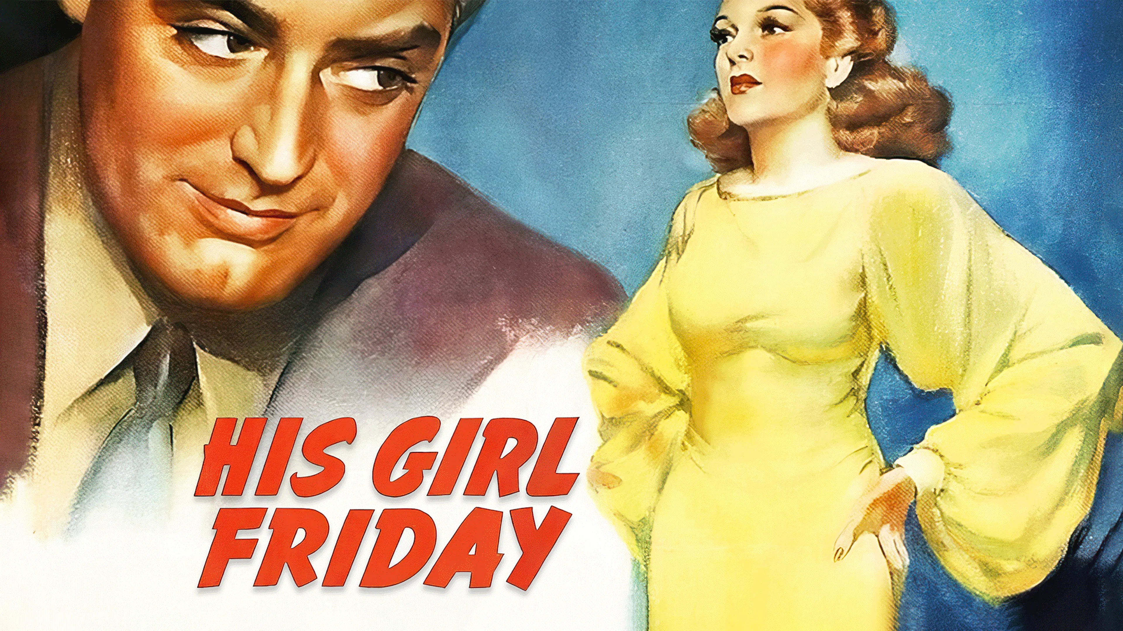 His Girl Friday poster